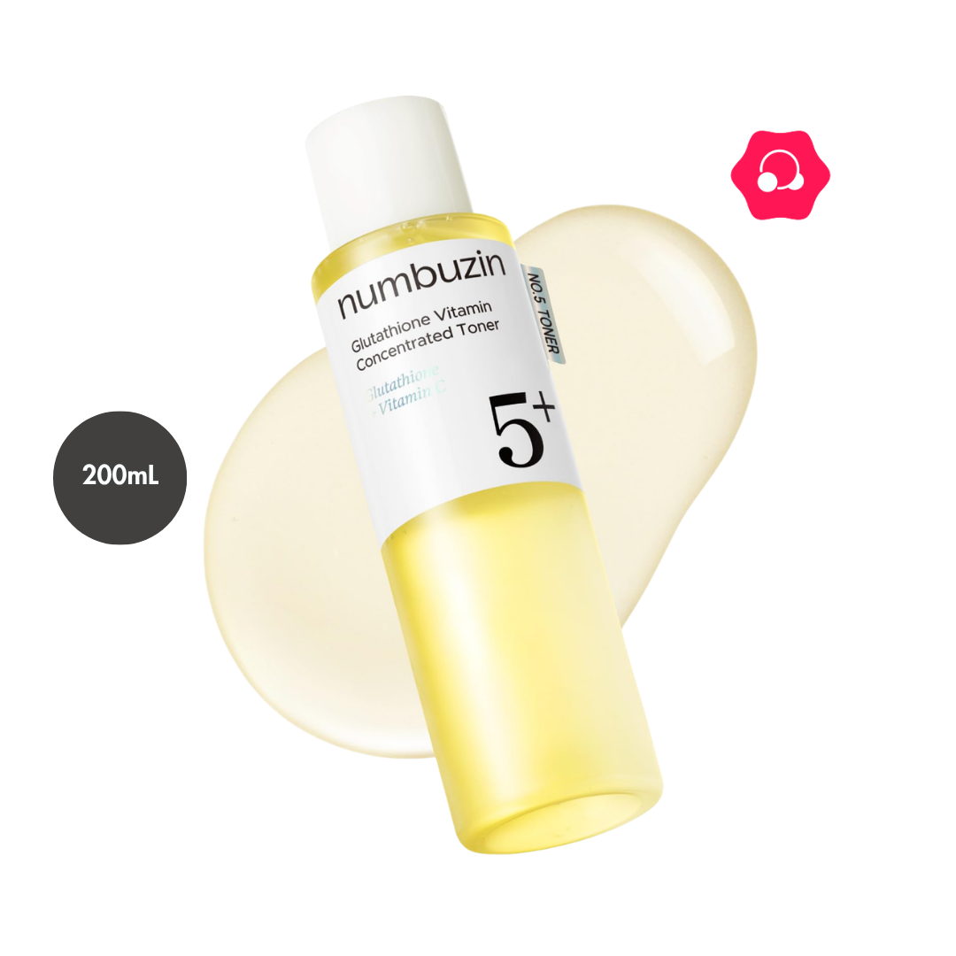 jkgkj numbuzin No. 5+ Vitamin Boosting Essential Toner (200mL) - Image 1