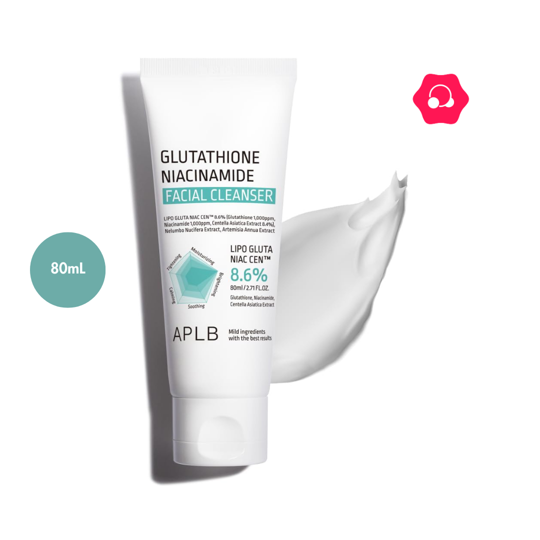 jn APLB Glutathione Niacinamide Facial Cleanser (80mL) - Image 1