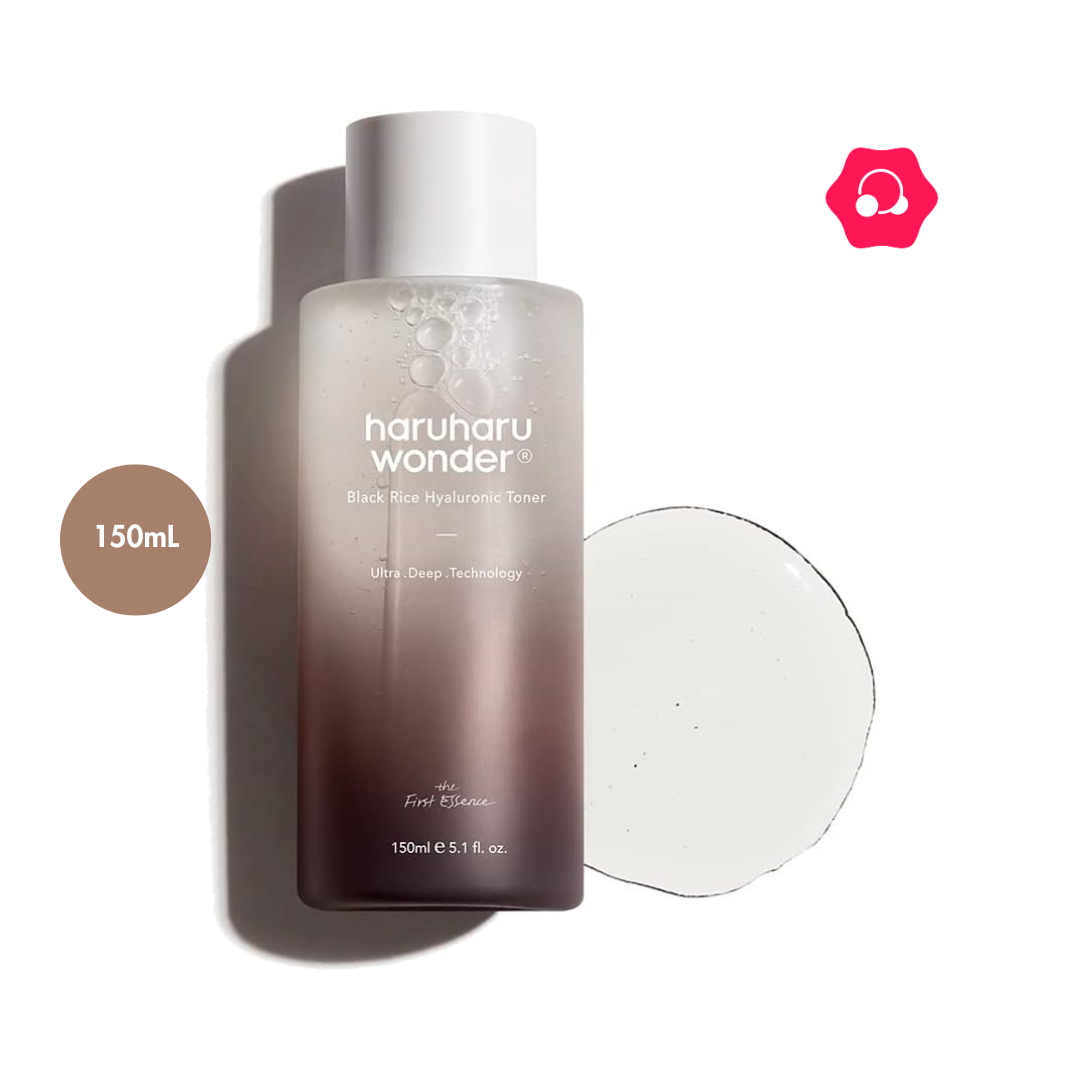 khlhlihp;oj haruharu wonder Black Rice Hyaluronic Toner (150mL) - Image 1