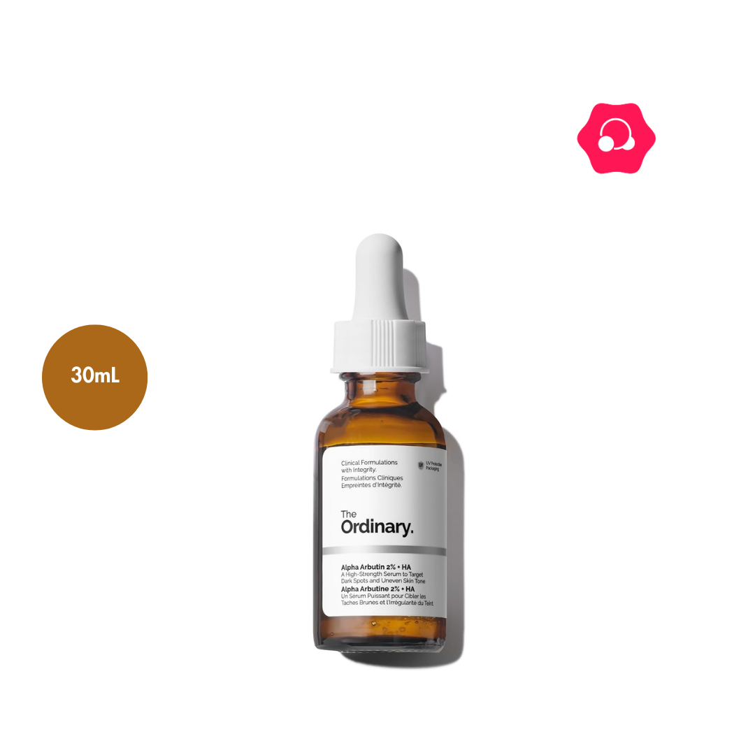 kjlhkjgfdsl;' The Ordinary Alpha Arbutin 2% + HA Serum (30mL) - Image 1
