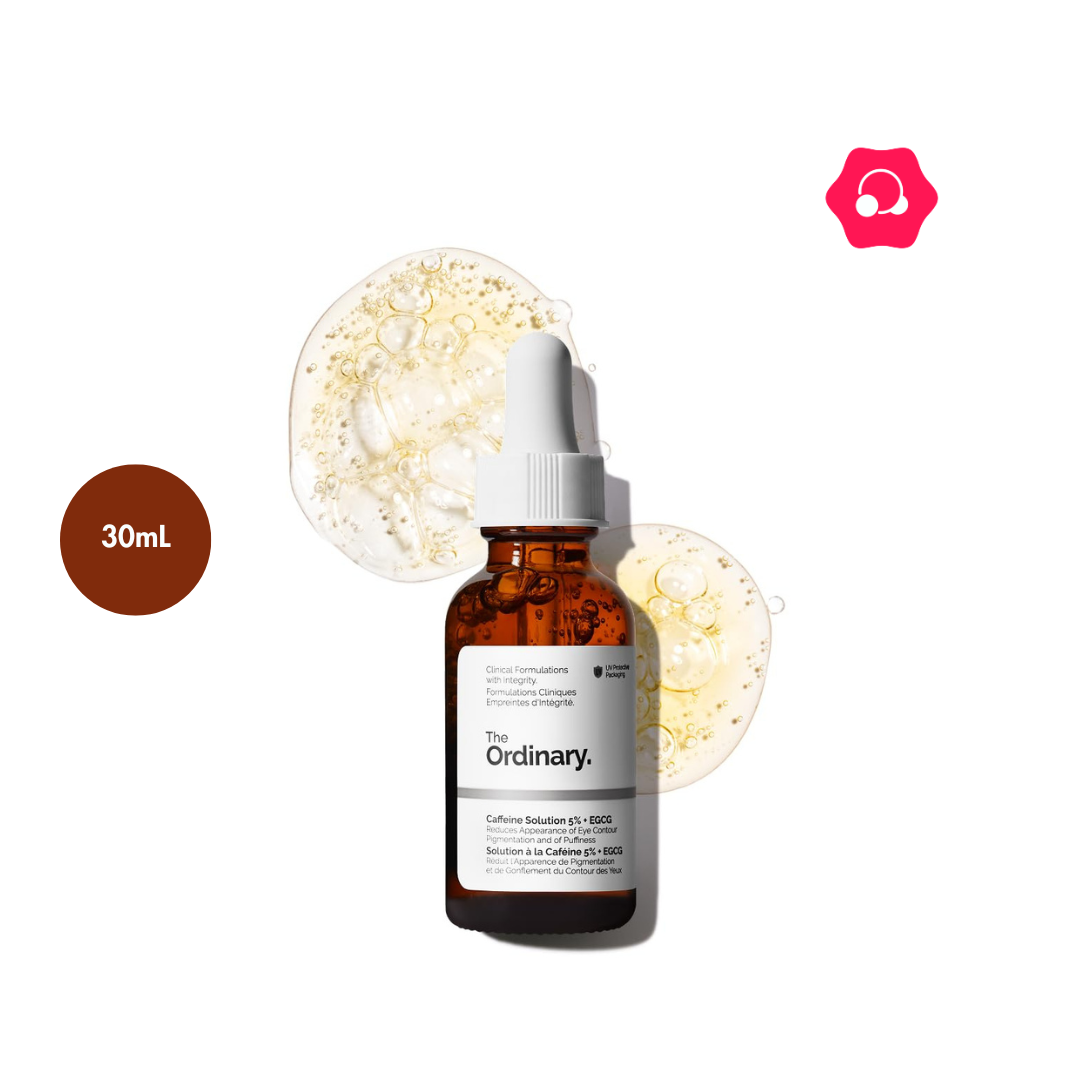 k;ljhgfxdz The Ordinary Caffeine Solution 5% + EGCG Eye Serum (30mL) - Image 1