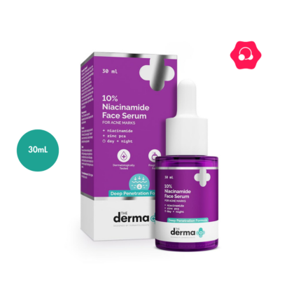 The Derma Co 10% Niacinamide Face Serum (30mL)