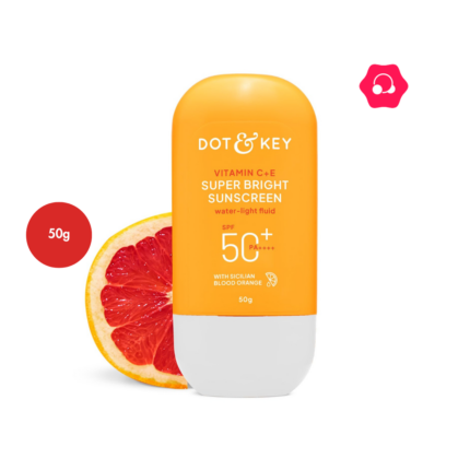 DOT & KEY Vitamin C + E Super Bright Sunscreen SPF 50+ PA++++ Travel Size (50g)