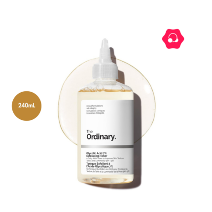 The Ordinary Glycolic Acid 7% Exfoliating Toner (240mL)