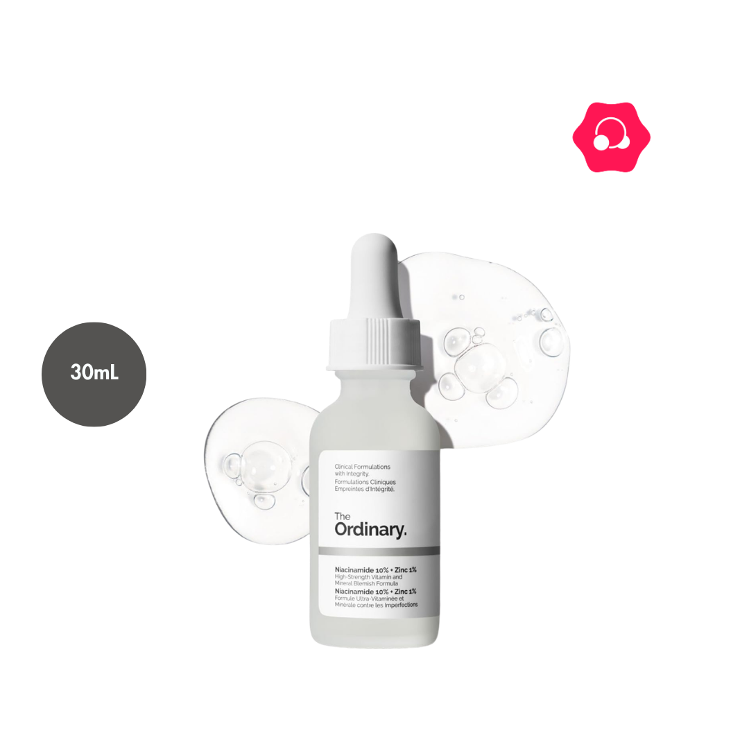 lhlkhn The Ordinary Niacinamide 10% + Zinc 1% Serum (30mL) - Image 1