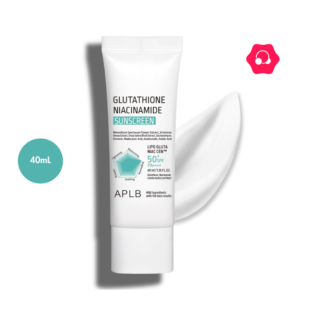 lk APLB Glutathione Niacinamide Sunscreen SPF50+ PA++++ (40mL) - Image 1