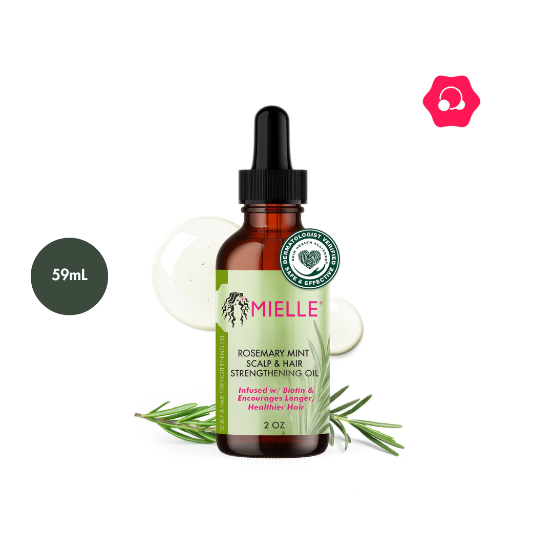 lkbnlkbl Mielle Rosemary Mint Scalp & Hair Strengthening Oil (59mL) - Image 1