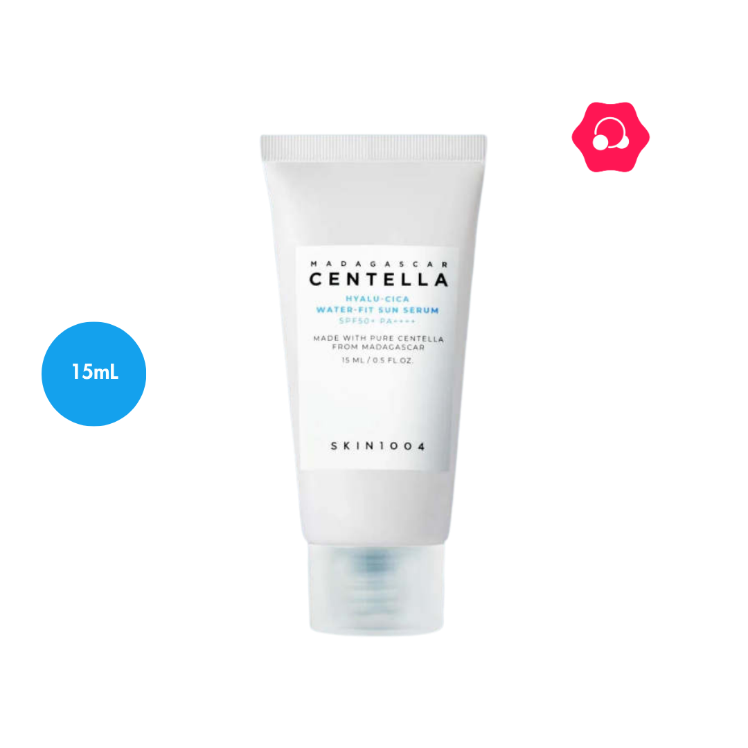 lkhjgfdsa SKIN1004 Madagascar Centella Hyalu Cica Water Fit Sun Serum UV SPF50+ PA++++ Miniature (15mL) - Image 1