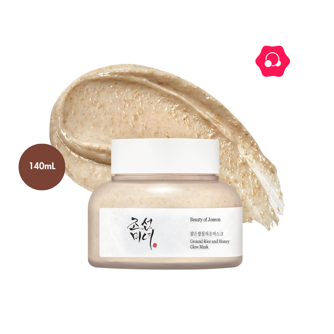 ;lkljkhjgvhcg Beauty of Joseon Ground Rice and Honey Glow Mask (140mL) - Image 1