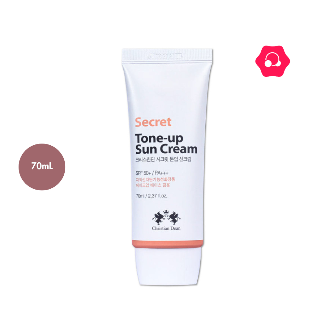 Christian Dean Secret Tone Up Sun Cream SPF 50+ PA+++ (70mL) Christian Dean Secret Tone Up Sun Cream SPF 50+ PA+++ (70mL)
