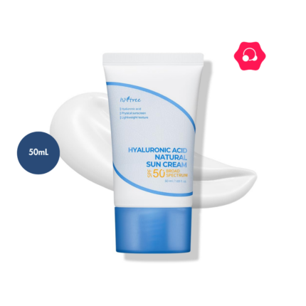 ISNTREE Hyaluronic Acid Natural Sun Cream SPF50+ PA++++ (50mL)