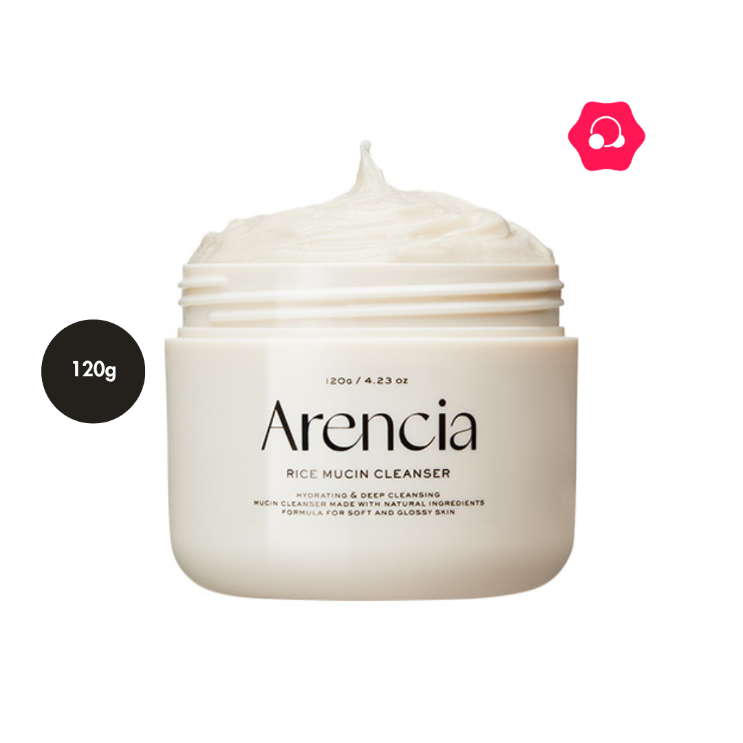 lllllmmm Arencia Rice Mucin Cleanser (120g) - Image 1
