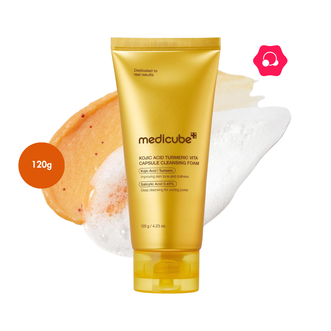 l;m;lm;lm Medicube Kojic Acid Turmeric Toning Cleanser (120g) - Image 1