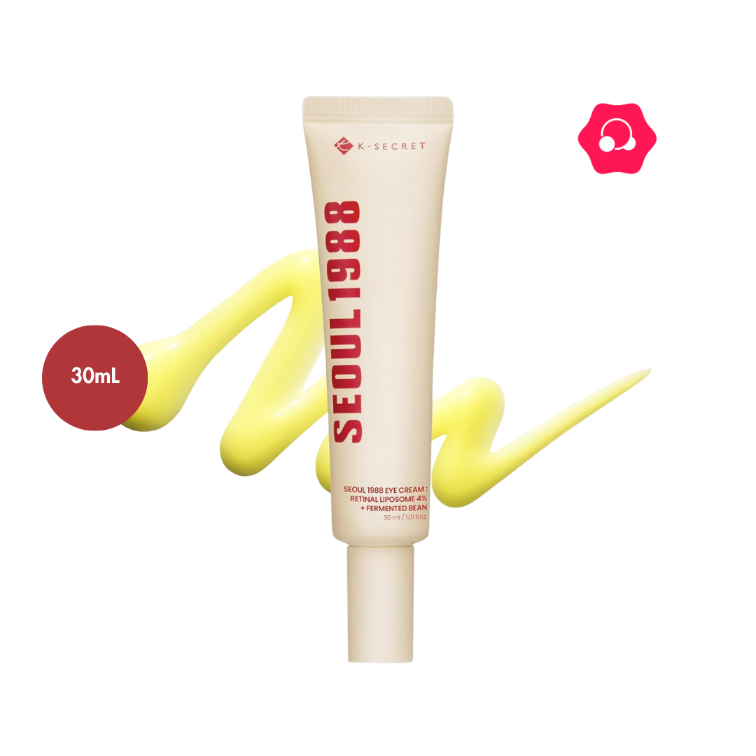 lmlmlm K-SECRET Seoul 1988 Eye Cream : Retinal Liposome 4% + Fermented Bean (30mL) - Image 1