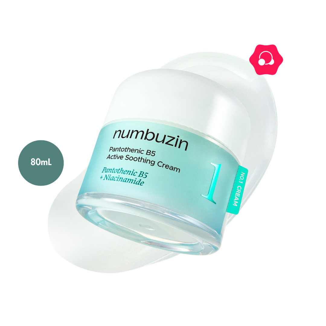 numbuzin No. 1 Pantothenic B5 Active Soothing Cream (80mL) numbuzin No. 1 Pantothenic B5 Active Soothing Cream (80mL)
