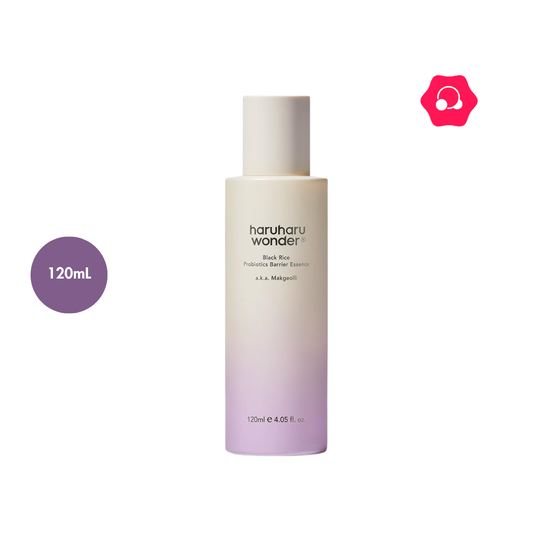 nklnklnkn;lk haruharu wonder Black Rice Probiotics Barrier Essence (120mL) - Image 1
