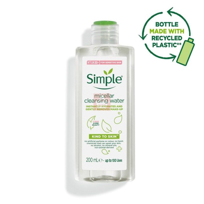 Simple Kind To Skin Micellar Cleansing Water (200mL) - Image 2