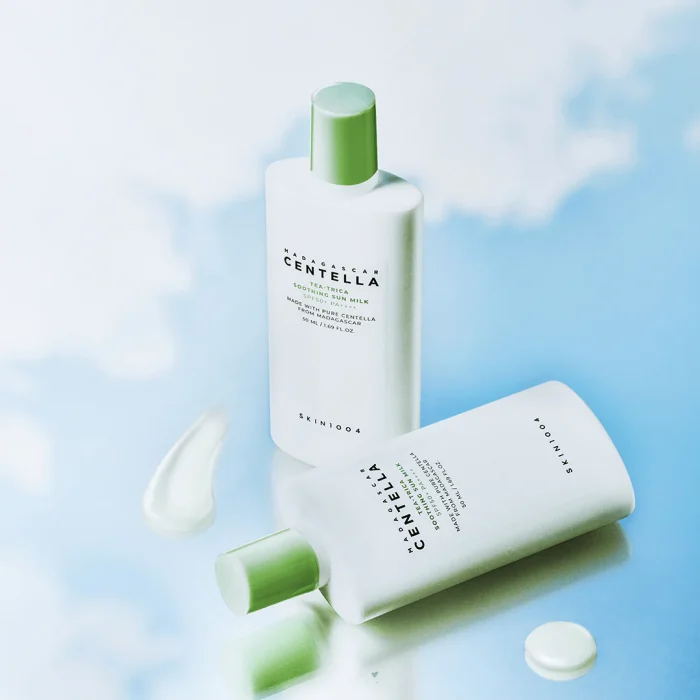 SKIN1004 Madagascar Centella Tea Trica Soothing Sun Milk SPF 50+ PA++++ (50mL) - Image 3