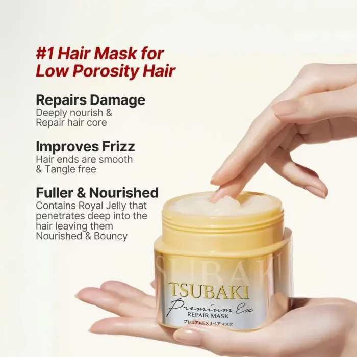 SHISEIDO Tsubaki Premium EX Repair Hair Mask (180g) - Image 2