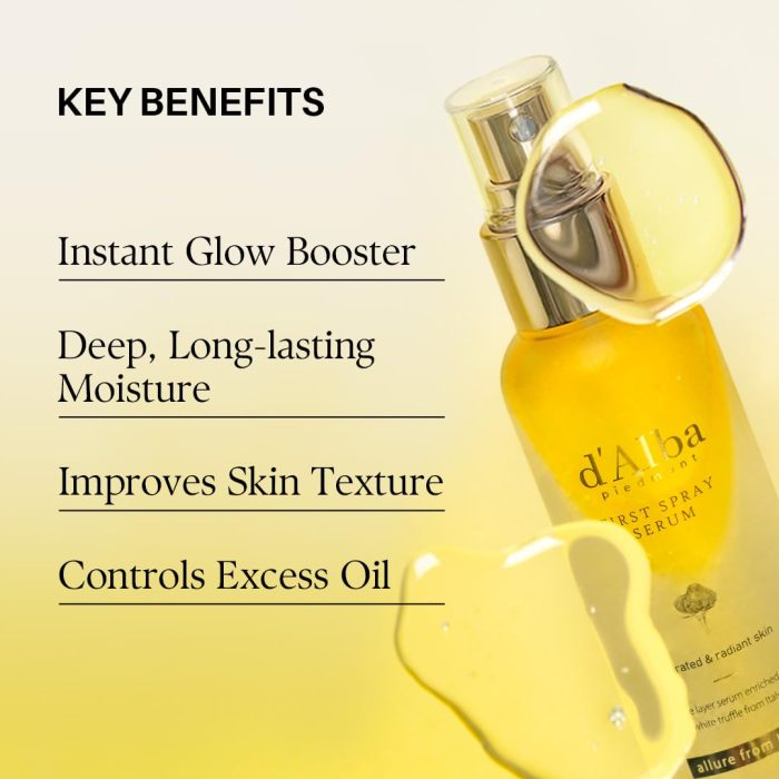 d'Alba White Truffle First Spray Serum (100mL) - Image 6