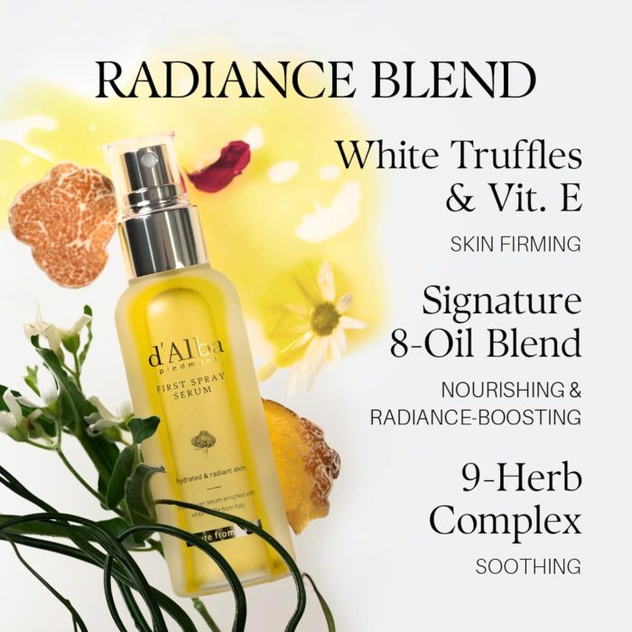 d'Alba White Truffle First Spray Serum (100mL) - Image 7