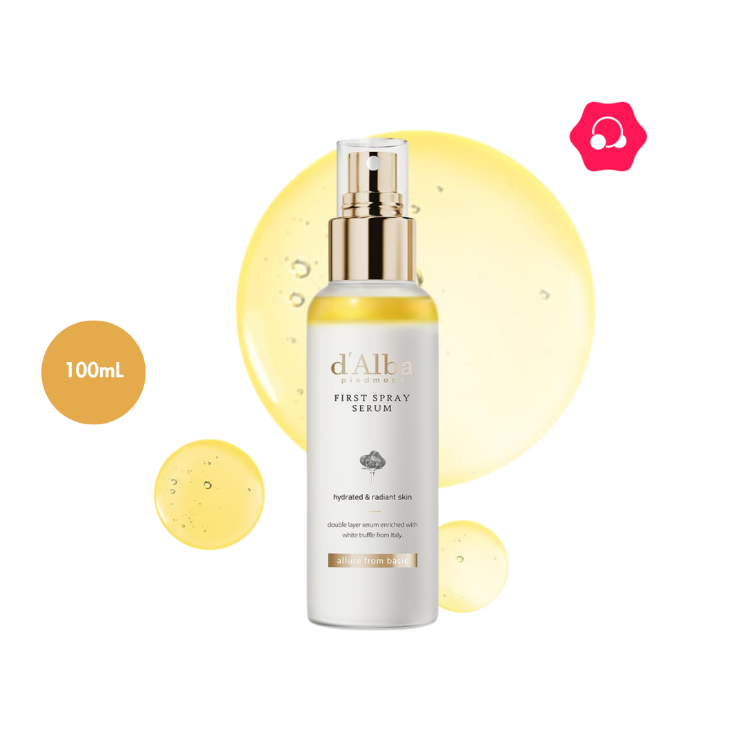 gkugkjgvk d'Alba White Truffle First Spray Serum (100mL) - Image 1