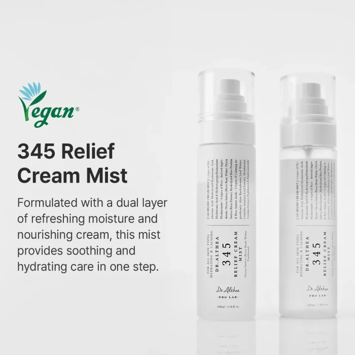 Dr. Althea 345 Relief Cream Mist (100mL) - Image 2