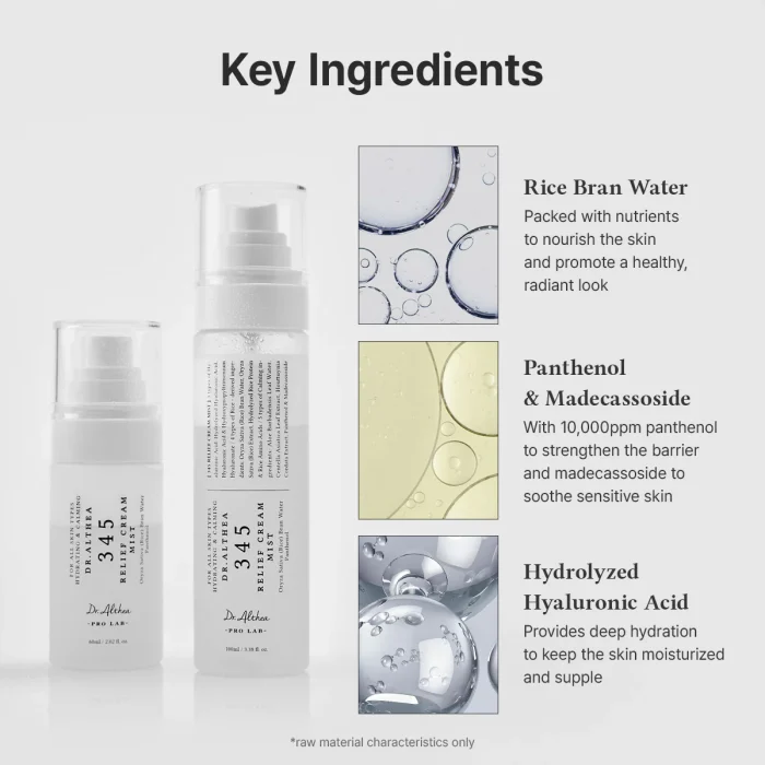 Dr. Althea 345 Relief Cream Mist (100mL) - Image 4