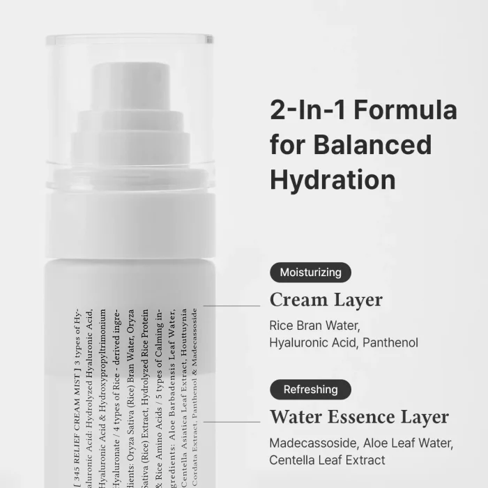 Dr. Althea 345 Relief Cream Mist (100mL) - Image 5