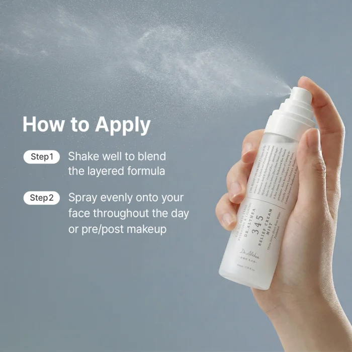 Dr. Althea 345 Relief Cream Mist (100mL) - Image 6