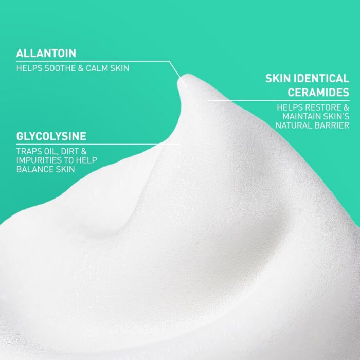 CeraVe Balancing Air Foam Facial Cleanser (237mL) - Image 3