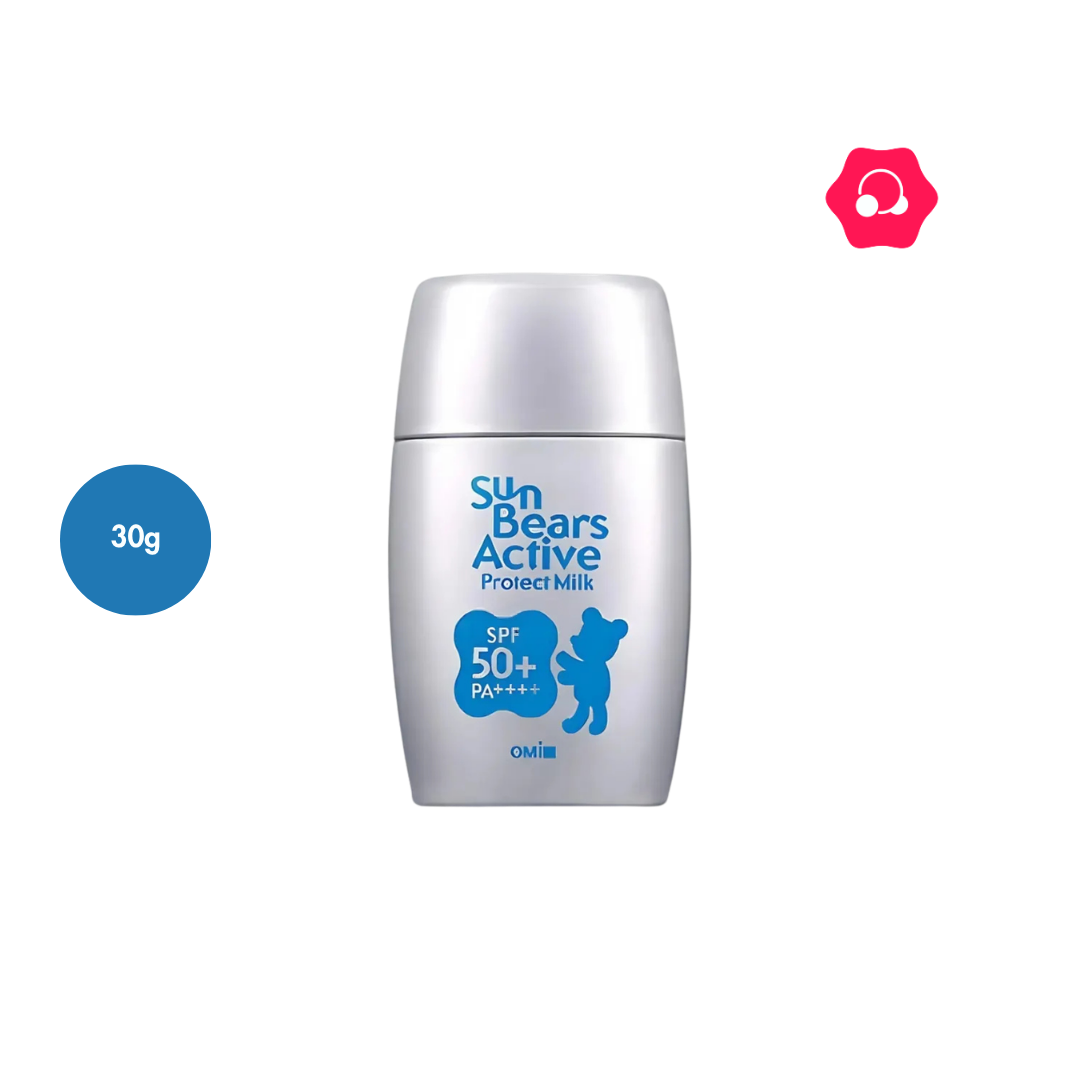 ljkhgffxd' OMI Brotherhood SunBears Active Protect Cool Sunscreen SPF 50+ PA++++ (30g) - Image 1