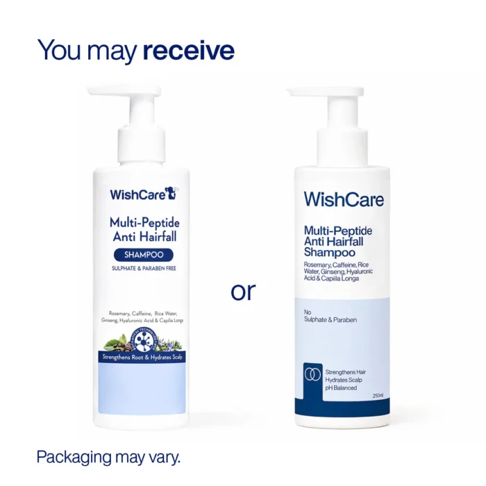 WishCare Multi Peptide Anti Hairfall Shampoo (250mL) - Image 2