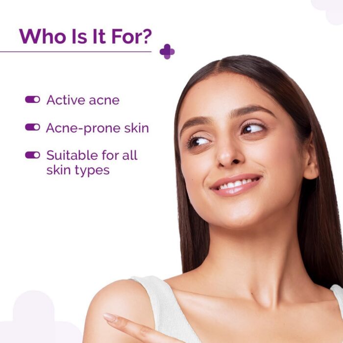 The Derma Co 2% Salicylic Acid Face Serum for Active Acne (30mL) - Image 4
