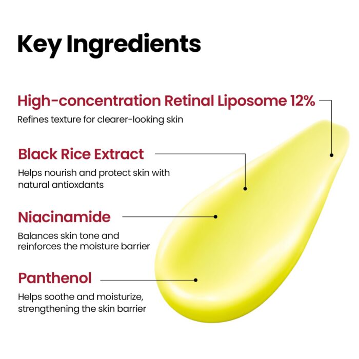 K-SECRET SEOUL 1988 Advanced Shot: Retinal Liposome 12% + Black Rice (15mL) - Image 5