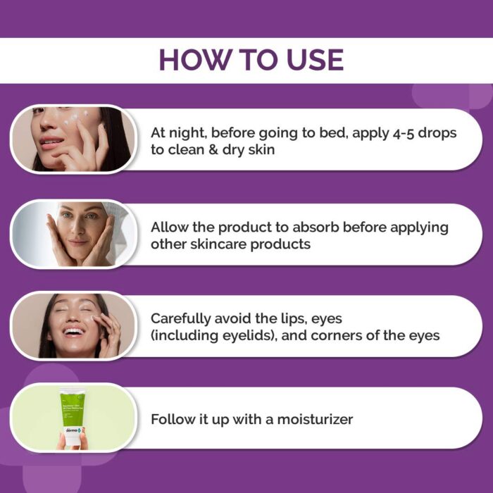 The Derma Co 0.3% Retinol Face Serum (30mL) - Image 5