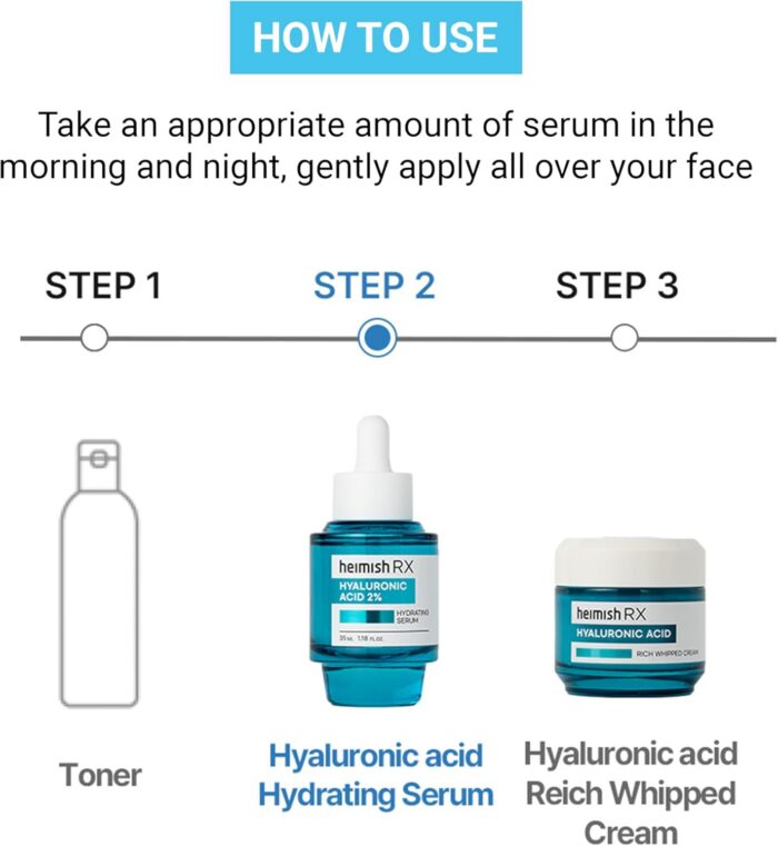 heimish RX Hyaluronic Acid 2% Hydrating Serum (35mL) - Image 6