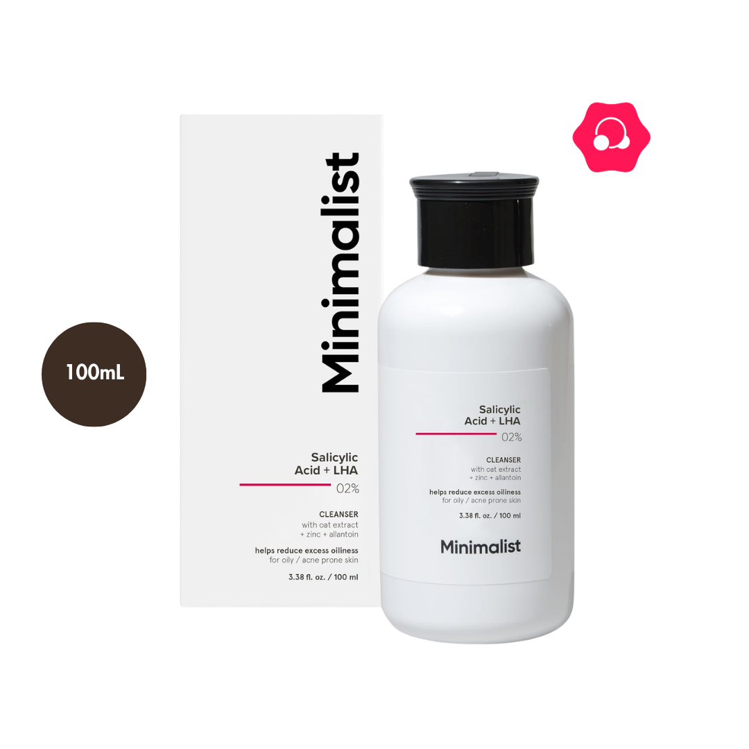 jihgjfhdxd Minimalist Salicylic Acid + LHA 2% Cleanser (100mL) - Image 1