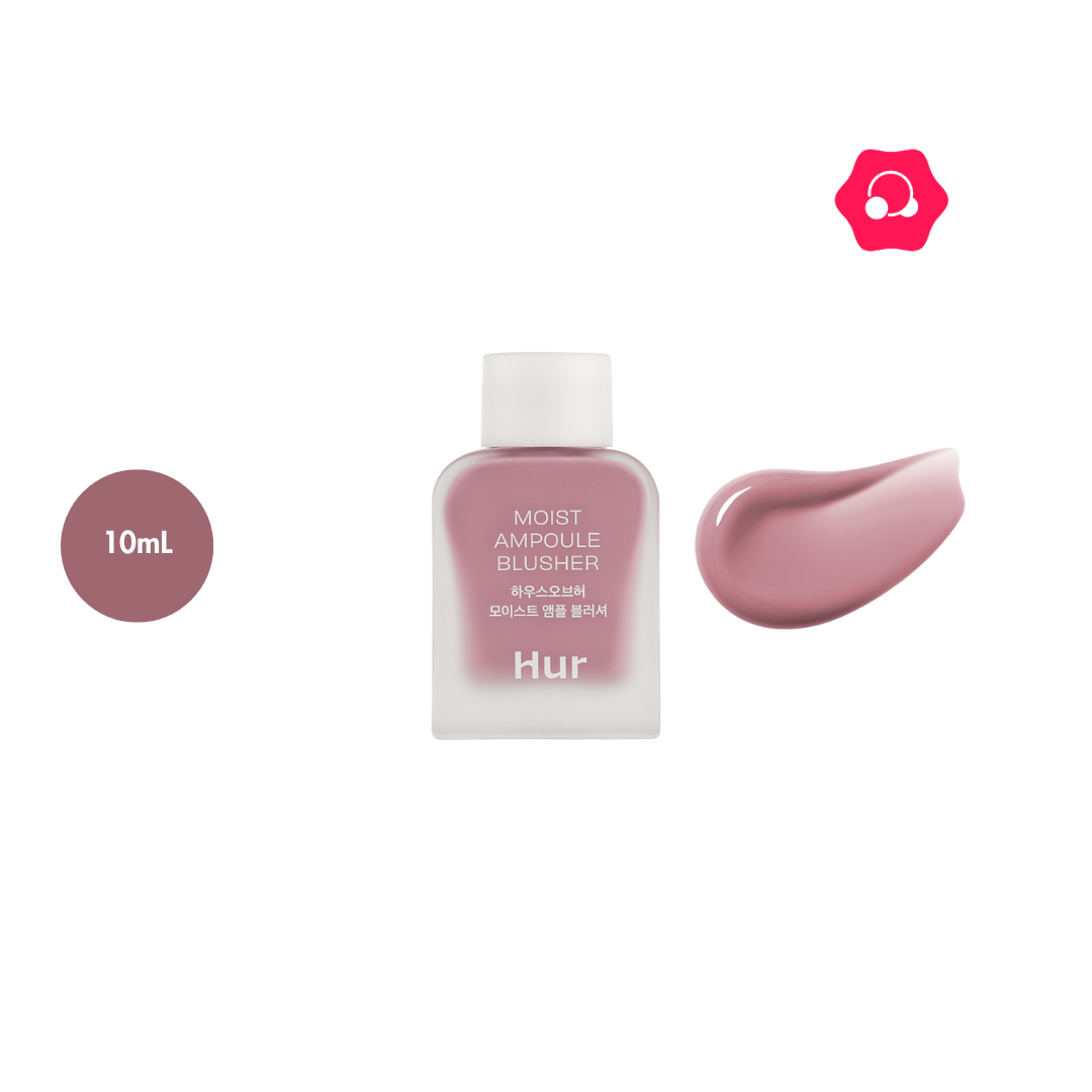 jl; HOUSE OF HUR Moist Ampoule Blusher 04 Lavender Flush Miniature (10mL) - Image 1