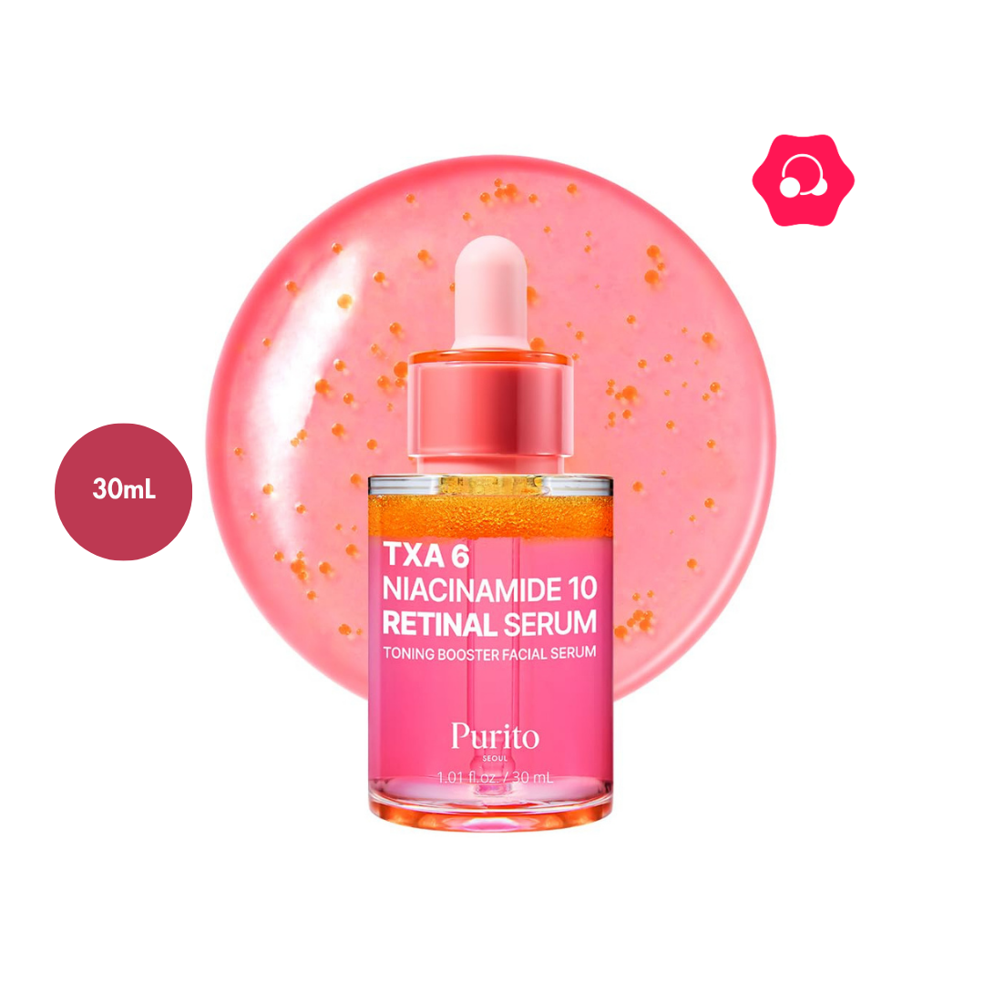 PURITO SEOUL TXA 6 Niacinamide 10 Retinal Serum (30mL) PURITO SEOUL TXA 6 Niacinamide 10 Retinal Serum (30mL)