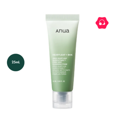 Anua Heartleaf Quercetinol Pore Deep Cleansing Foam Miniature (25mL)