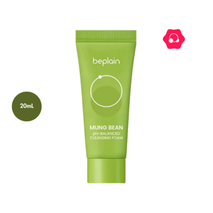 beplain Mung Bean pH-Balanced Cleansing Foam Miniature (20mL)